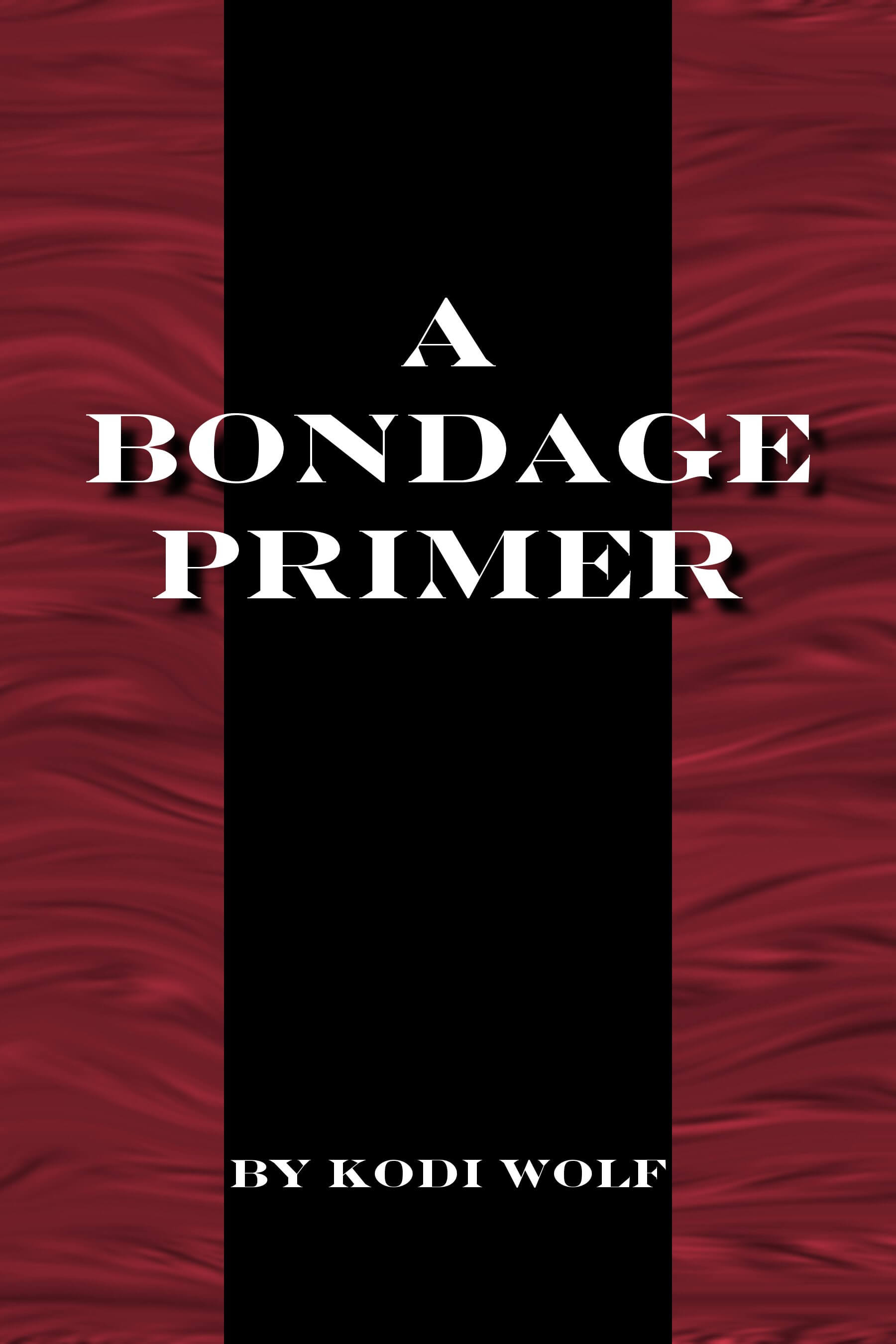 Book cover for A Bondage Primer by Kodi Wolf