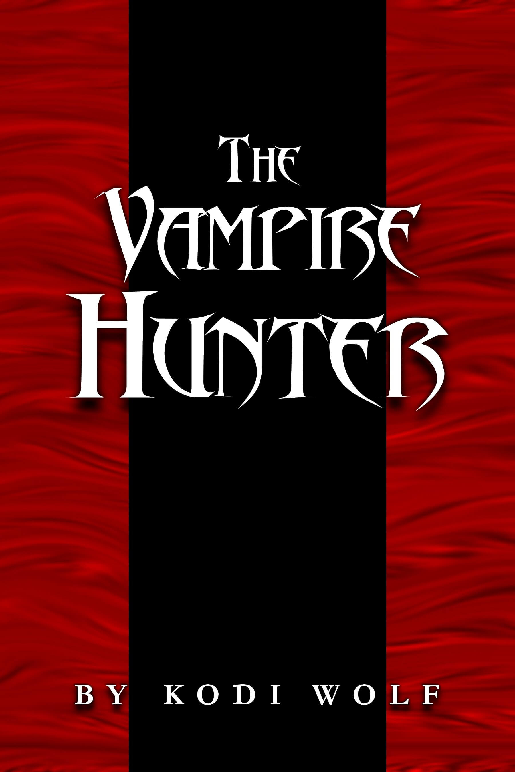 Book cover for The Vampire Hunter by Kodi Wolf